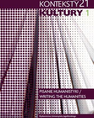 Cover of Konteksty Kultury.